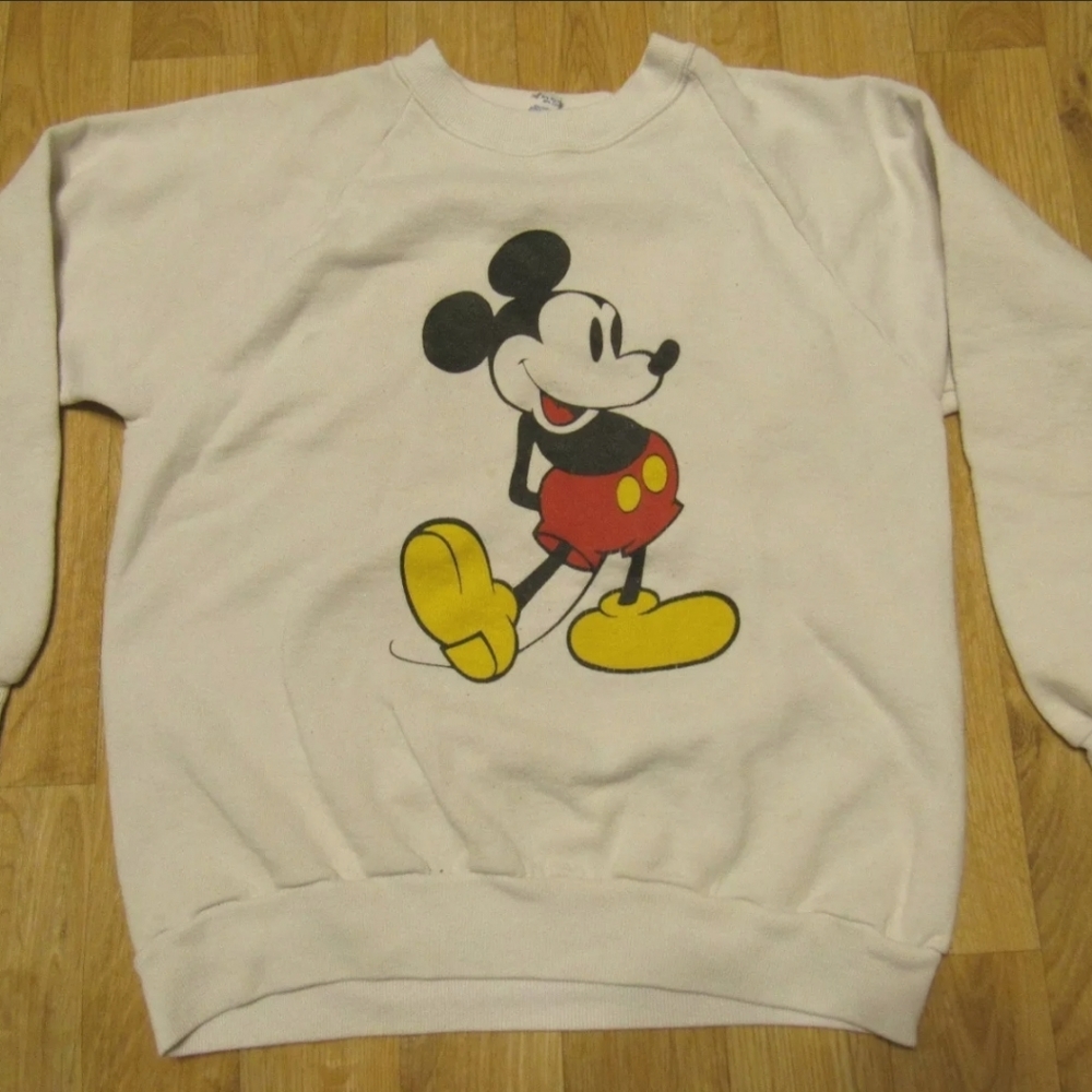 Vintage 80's Disney Mickey Mouse Sweatshirt